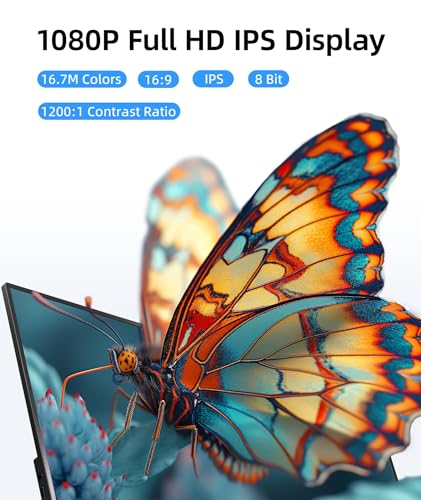 Ingnok 15.6" Portable Full HD Laptop Monitor