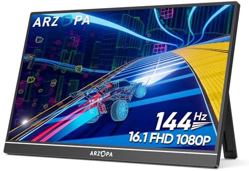 ARZOPA 16.1" 144Hz Portable Gaming Monitor