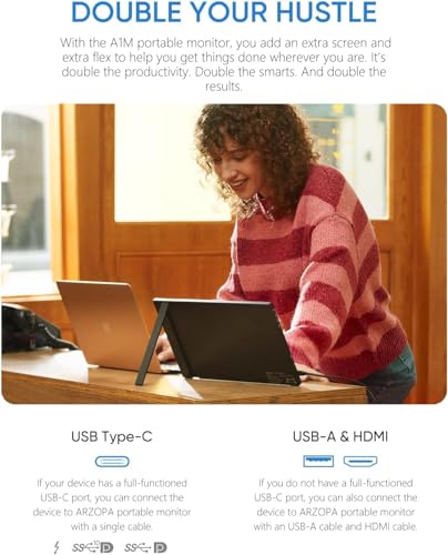 ARZOPA 17.3" FHD Portable Gaming Monitor