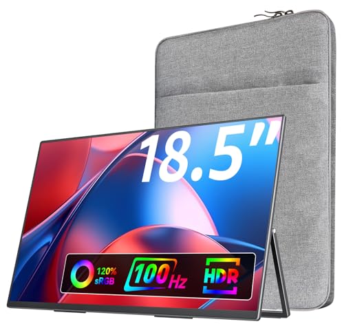 VisionOwl 18.5" Portable 100Hz Gaming Monitor