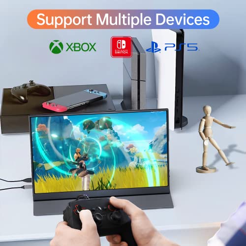 ForHelp 15.6" 1080P Portable Gaming Monitor