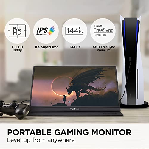ViewSonic VX1755 17" 1080p Portable Gaming Monitor