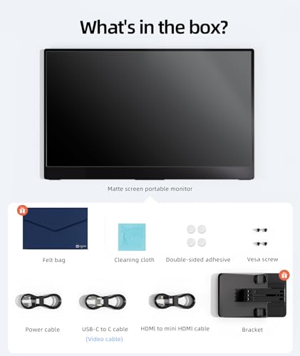 Ingnok 15.6" Portable Full HD Laptop Monitor