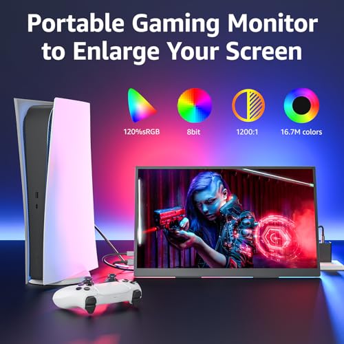 18.5" Portable Gaming Monitor 1080P 100Hz