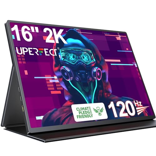 UPERFECT 16" 2K 120Hz Portable Gaming Monitor