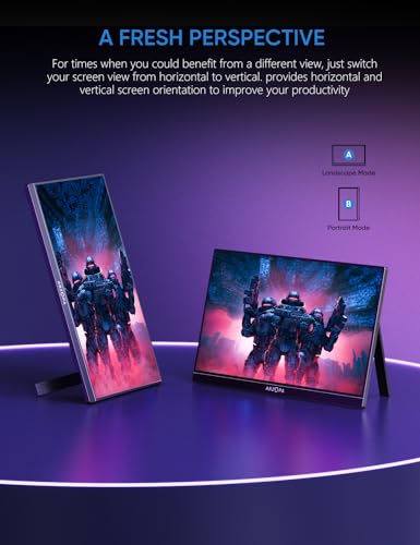 ARZOPA 16.1" 144Hz Portable Gaming Monitor