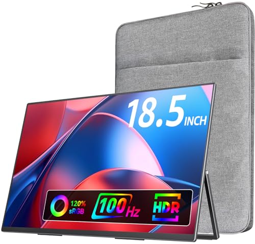 VisionOwl 18.5" Portable 100Hz Gaming Monitor