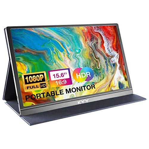 KYY 15.6" FHD Portable Monitor with Smart Cover