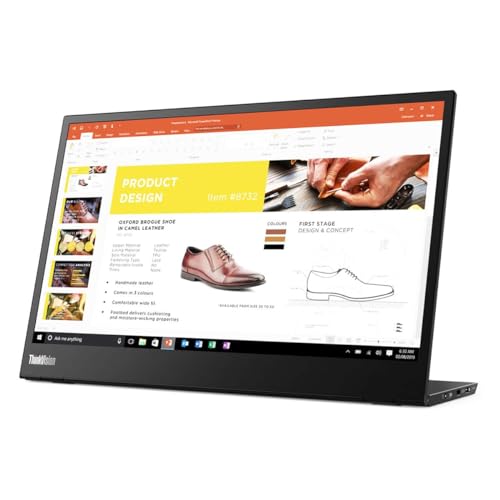 Lenovo ThinkVision M14 14" Full HD Portable Monitor