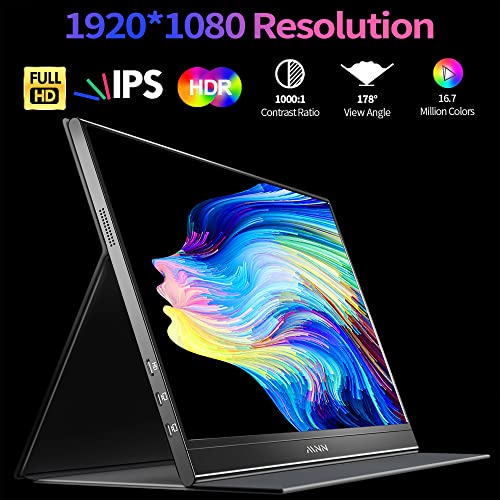 MNN 15.6" FHD Portable Gaming Monitor