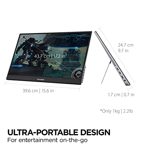 ViewSonic VX1755 17" 1080p Portable Gaming Monitor