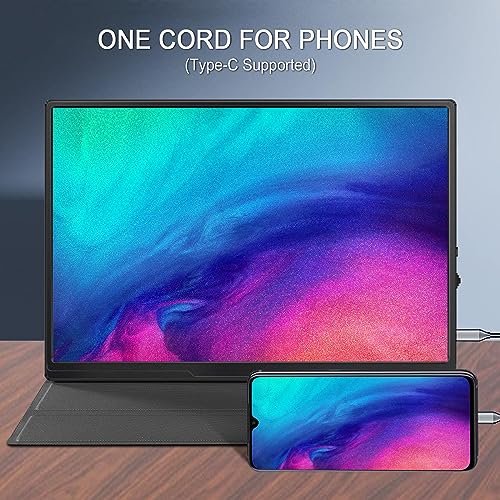 10.5" FHD Portable USB-C Monitor for Laptops