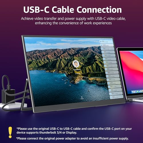 VisionOwl 18.5" Portable 100Hz Gaming Monitor