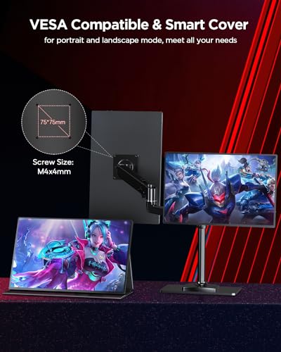 UPERFECT 16" 2K 120Hz Portable Gaming Monitor