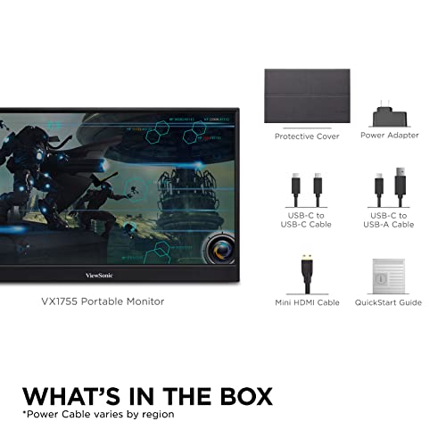 ViewSonic VX1755 17" 1080p Portable Gaming Monitor