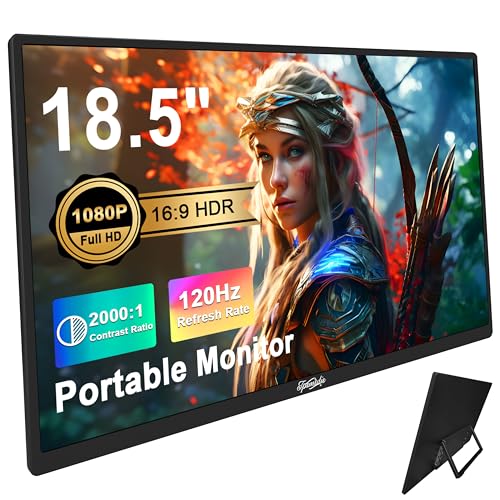 18.5" Portable 120Hz Gaming Monitor with HDR