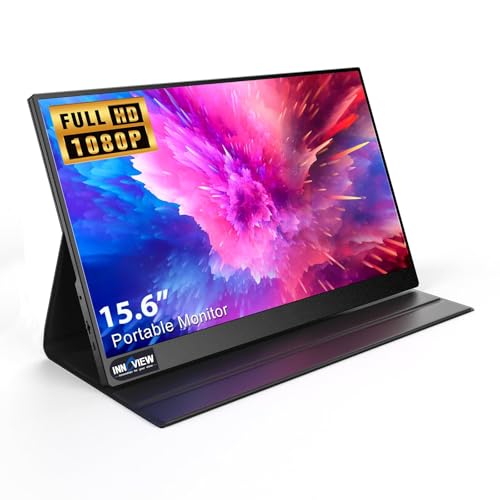 15.6" FHD Portable HDMI Monitor with Speaker