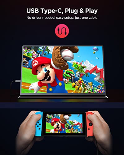 UPERFECT 16" 2K 120Hz Portable Gaming Monitor