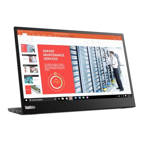 Lenovo ThinkVision M14 14" Full HD Portable Monitor