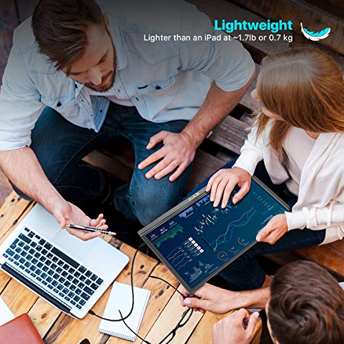KYY 15.6" FHD Portable Monitor with Smart Cover