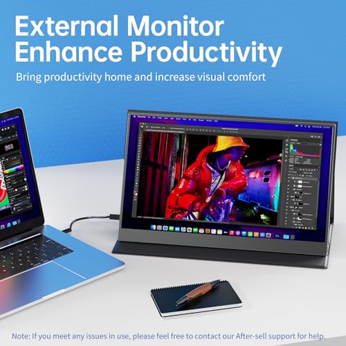 VisionOwl 15.6" Portable FHD Travel Monitor