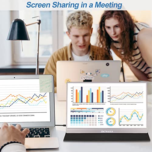 15.6" FHD Portable Monitor with Smart Cover