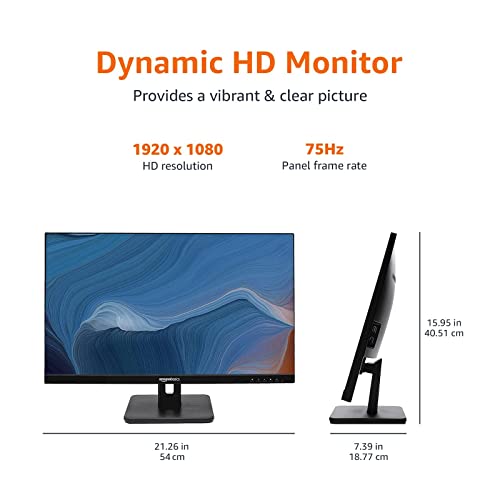 Amazon Basics 24" FHD IPS Monitor with AOC Tech