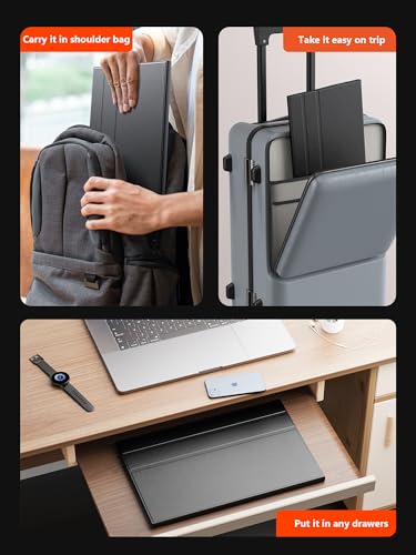 13.3" 4K Portable Monitor with Dual USB-C HDMI