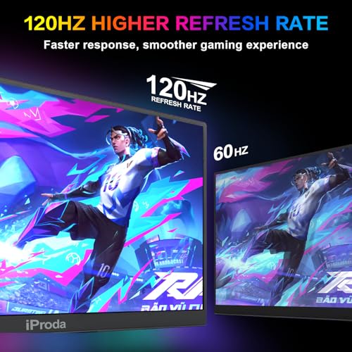 18.5” 120Hz Portable FHD Gaming Monitor