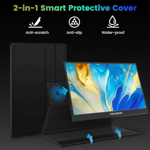 15.6" FHD Portable Monitor for Laptops and Gaming