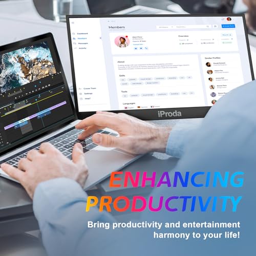 18.5” 120Hz Portable FHD Gaming Monitor