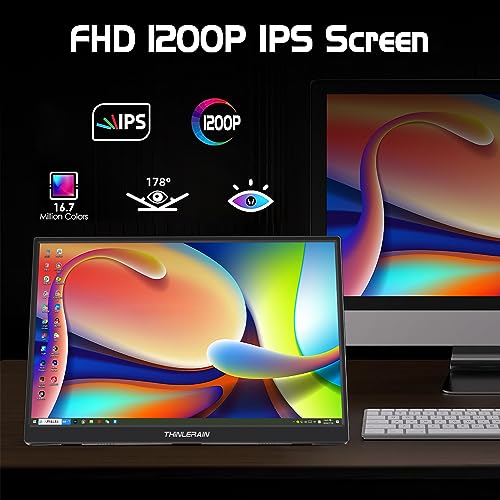 Thinlerain 14" FHD Portable USB-C Travel Monitor