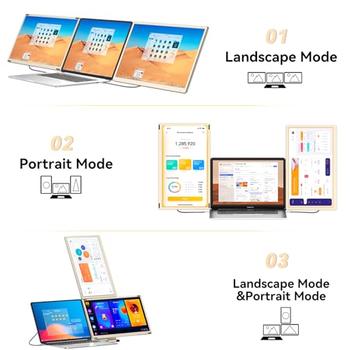 15.6" Ultra-Slim Portable Monitor with Speakers