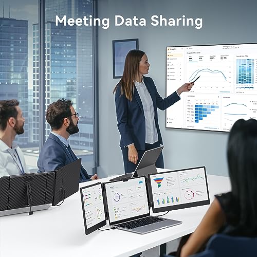 14’’ Triple Laptop Screen Extender - 1080P FHD