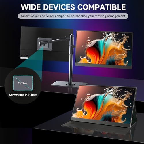 Feiasia 2K 144Hz Portable Gaming Monitor 16.1
