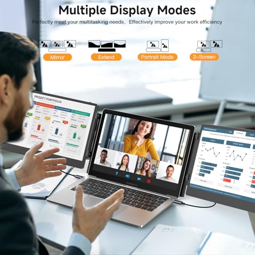 14-Inch Portable Monitor for Laptops, 1080P FHD