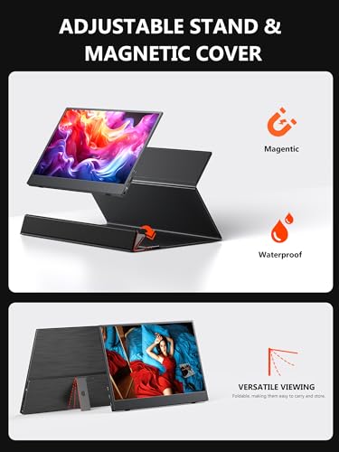 13.3" 4K Portable Monitor with Dual USB-C HDMI