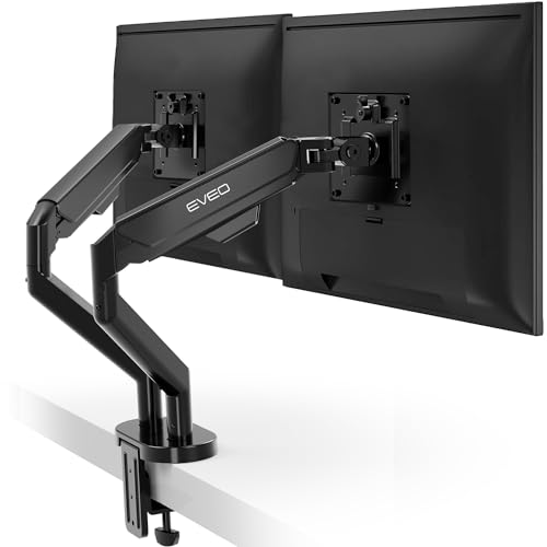 EVEO Adjustable Dual Monitor Mount for 14"-32" Screens