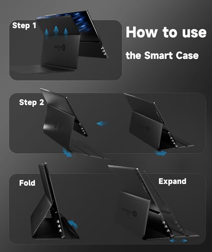 Ingnok 18.5" Portable FHD Monitor with Speakers