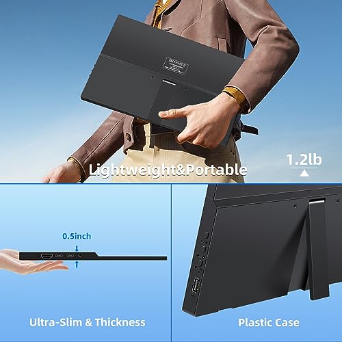 Thinlerain 14" FHD Portable USB-C Travel Monitor