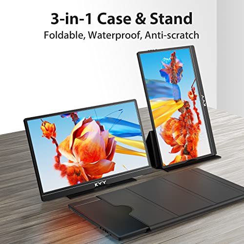 KYY 15.6'' FHD Portable USB-C Gaming Monitor