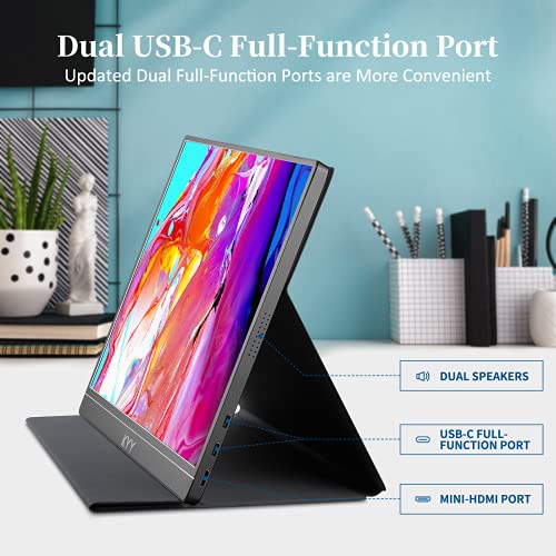 KYY 15.6" FHD Portable USB-C Monitor