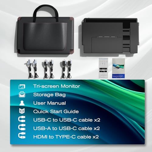 Teamgee 14.2" FHD Portable Monitor for Laptops