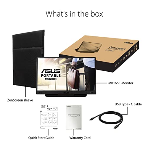 ASUS ZenScreen 15.6" Full HD Portable Monitor