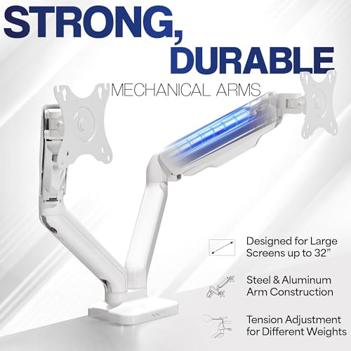 VIVO Dual Monitor Desk Mount, Articulating Arm