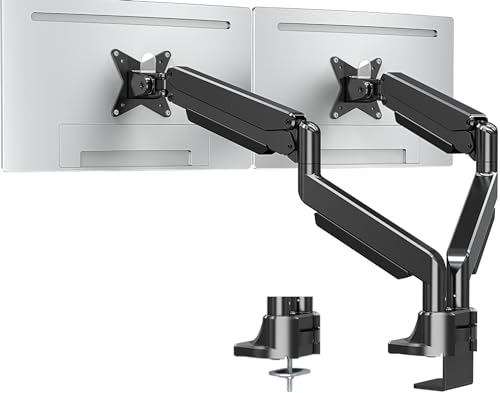 MOUNTUP Heavy-Duty Dual Monitor Desk Mount