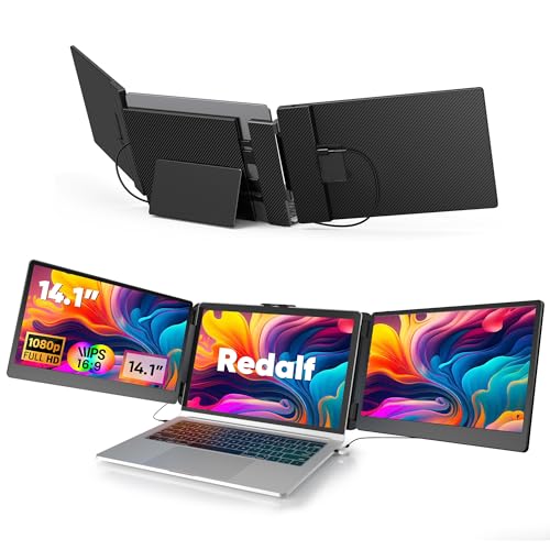 Redalf 1080P FHD Triple Laptop Screen Extender