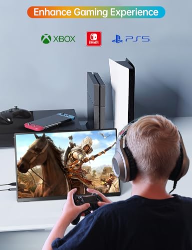 14" FHD Portable Monitor with Smart Cover