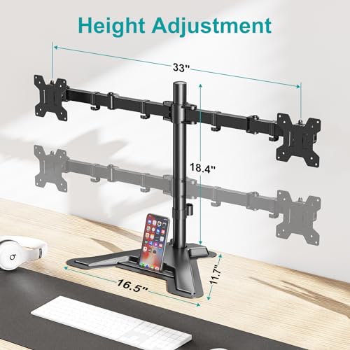 MOUNT PRO Dual Monitor Stand - Full Motion Mount