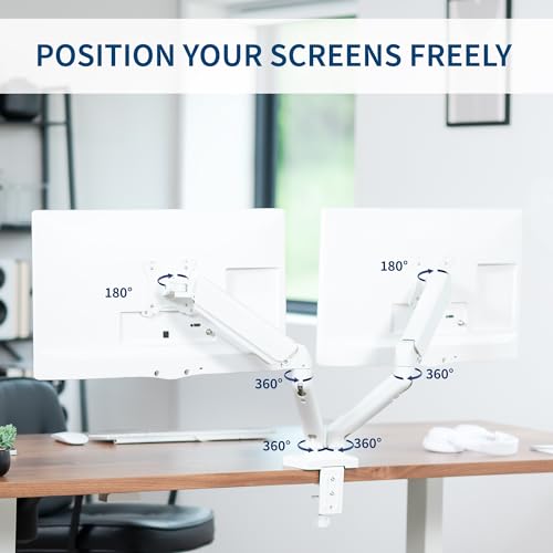 VIVO Dual Monitor Desk Mount, Articulating Arm